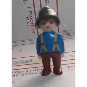 Playmobil 1990 Geobra Farmer/construction/dutch